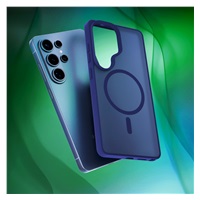 3mk ochranný kryt Smoke MagCase Blue pro Samsung Galaxy S26 Ultra