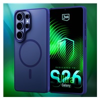3mk ochranný kryt Smoke MagCase Blue pro Samsung Galaxy S26 Ultra