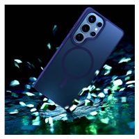 3mk ochranný kryt Smoke MagCase Blue pro Samsung Galaxy S26 Ultra