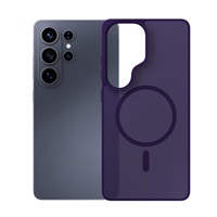 3mk ochranný kryt Smoke MagCase Purple pro Samsung Galaxy S26 Ultra