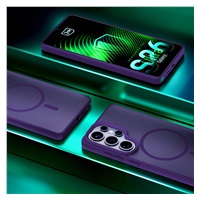 3mk ochranný kryt Smoke MagCase Purple pro Samsung Galaxy S26 Ultra