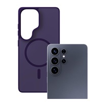 3mk ochranný kryt Smoke MagCase Purple pro Samsung Galaxy S26 Ultra