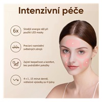 BAZAR - JOVS 4D v2 laserová světelná terapeutická maska - Poškozený obal (Komplet)