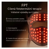 BAZAR - JOVS 4D v2 laserová světelná terapeutická maska - Poškozený obal (Komplet)