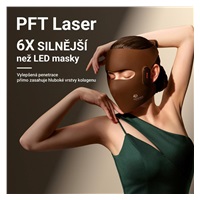 BAZAR - JOVS 4D v2 laserová světelná terapeutická maska - Poškozený obal (Komplet)