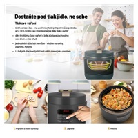 BAZAR - Lauben Electric Pressure Cooker 5000AT - Poškozený obal (Komplet)