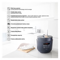 BAZAR - Lauben Electric Pressure Cooker 5000AT - Poškozený obal (Komplet)