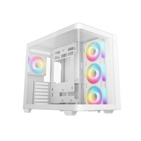 DEEPCOOL Case CG530U 4F WH, ATX, Průhledná bočnice, 4x120mm ARGB Fan, bílá – náhled 1