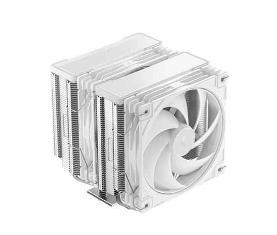 DEEPCOOL CPU Chladič AG620 G2 WH, 2x120mm, LGA1851, AM5, bílá