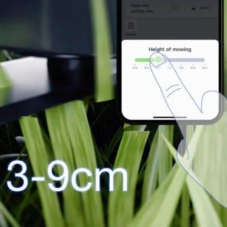 Obr. Elektronické nastavení výšky sečení 1798508e