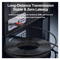 PREMIUMCORD Ultra High Speed HDMI 2.1 optický fiber kabel 8K@60Hz, zlacené 5m