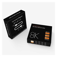 PREMIUMCORD Ultra High Speed HDMI 2.1 optický fiber kabel 8K@60Hz, zlacené 7m