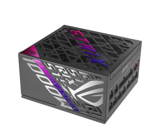 BAZAR - ASUS zdroj ROG STRIX 1000W, 80Plus Platinum, Plně modulární, ATX 3.1 - Po opravě (Komplet)