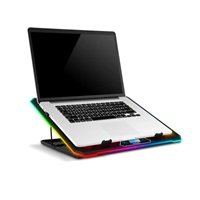EVOLVEO Ania 9RGB, chladící podložka pod notebook, 6x ventilátor, RGB podsvícení ventilátorů a obvodu