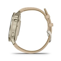 Garmin Venu 4 (41 mm) Zlaté / Bílý silikonový řemínek a Light Sand kožený řemínek, EU (upravit kartu)