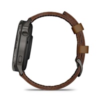 Garmin Venu 4 (45 mm) Slate / Černý silikonový řemínek a Hnědý kožený řemínek, EU (upravit kartu)