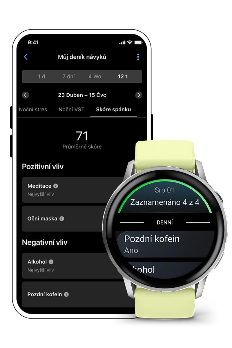 Obr. Sledování návyků a propojení s aplikací 1798599h