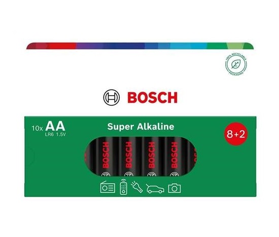 Bosch LR6SA10B/00 Super Alkaline (Blistr 10 ks)