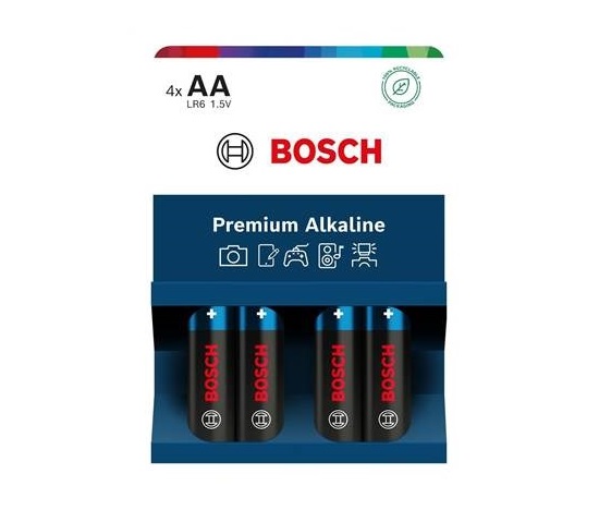 Bosch LR6PA4B/00 Premium Alkaline (Blistr 4 ks)