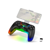 EVOLVEO Ptero2, bezdrátový & drátový gamepad pro PC, PS3/4/5, iOS, Android, Switch, černý
