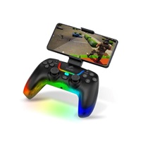 EVOLVEO Ptero2, bezdrátový & drátový gamepad pro PC, PS3/4/5, iOS, Android, Switch, černý