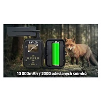 EVOLVEO StrongVision PRO 4G II, fotopast / bezpečnostní kamera se 4G LTE a 10 000 mAh baterií