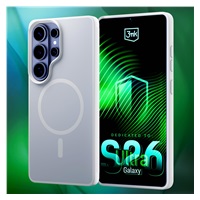 3mk ochranný kryt Smoke MagCase White pro Samsung Galaxy S26 Ultra