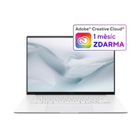 ASUS NTB Zenbook S 16 (UM5606GA-OLED176X), Ryzen™ AI 9 465, 16" 2880 x 1800, 32GB, 2TB SSD, Radeon 880M, W11 Home, White