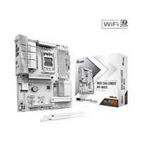 ASRock MB Sc AM5 B850M Challenger WiFi WHITE,  AMD B850, 4xDDR5, 1xDP, 1xHDMI, WiFi, mATX