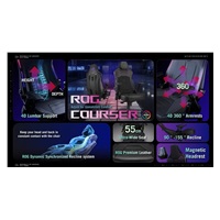 ASUS herní křeslo ROG Courser, RGB,černá