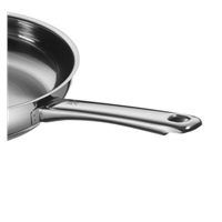 WMF Profi nerezová pánev mělká 24 cm Cromargan nerezová ocel 18/10, dno TransTherm, vhodné pro indukci, ergonomická