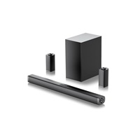 WG TV 4.1CH BT Soundbar AirFlex Home Theater System/4 main audio channels + 1 subwoofer