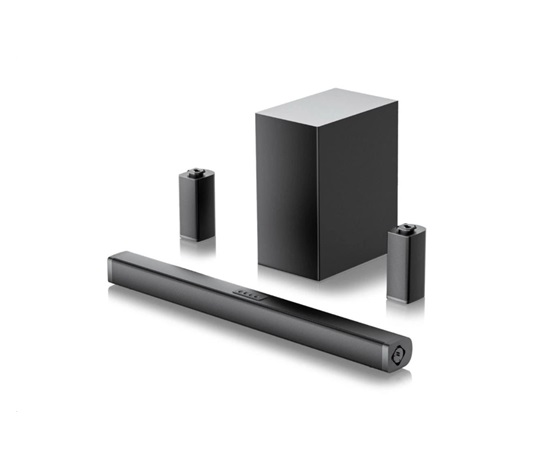 WG TV 4.1CH BT Soundbar AirFlex Home Theater System/4 main audio channels + 1 subwoofer