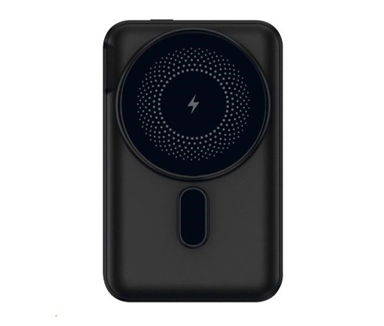 WG Powerbank 10000 mAh s nabíjecím slotem na Apple Watch a stojánkem/black