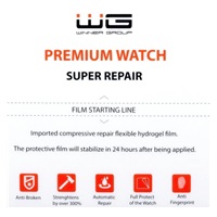 WG Ochranná fólie Premium 500 6A Dry/hodinky AirFlex 3 Rizz It! Golden/Silver/watch