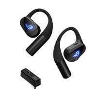 ASUS sluchátka ROG Cetra Open Wireless, BT + RF 2.4 GHz, RGB, černá