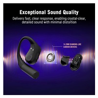 ASUS sluchátka ROG Cetra Open Wireless, BT + RF 2.4 GHz, RGB, černá