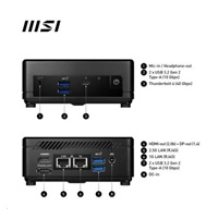 MSI PC Cubi 5 1M-482BEU, Core 5 120U, 16GB, N/A, N/A, No OS, Black