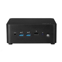 MSI PC Cubi NUC 1MG-418BEU, Core 7 150U, 16GB, N/A, N/A, No OS, Black