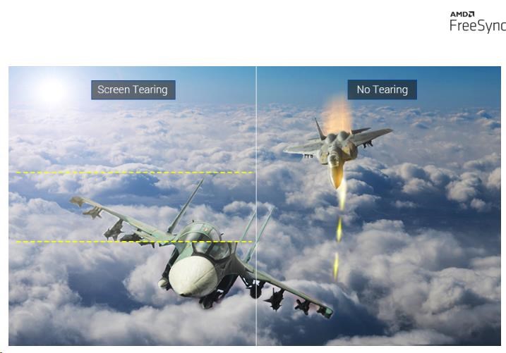 Obr. Super plynulý obraz díky technologii AMD FreeSync 1802758d