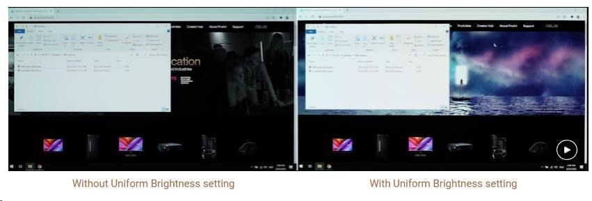 Obr. Nastavení jednotného jasu 1802789g