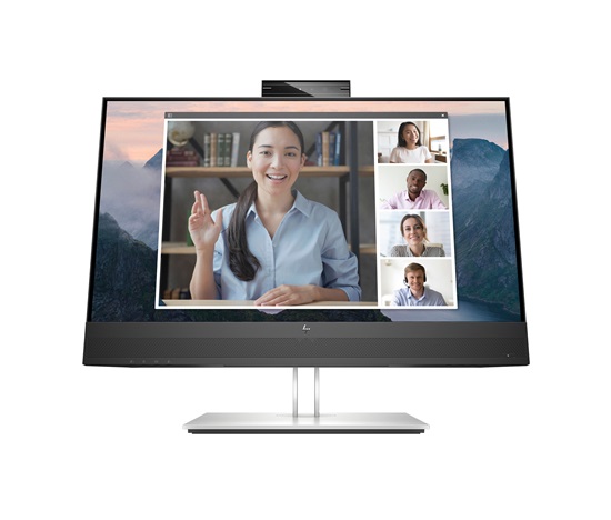Bazar-HP LCD EliteDisplay E24mv G4 23,8" IPS, 1920x1080,16:9,5ms, 250nits,1000:1,VGA,DP,HDMI,4xUSB 3.2,webcam 5MP,repro)