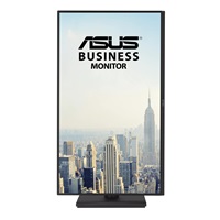 ASUS LCD 27" BE27AQ, 2560x1440, 350nits, 75Hz, 5ms, HDR10, High adj., Vesa, DP, HDMI, USB, Audio, Repro, Black