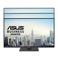 ASUS LCD 27" BE27AQ, 2560x1440, 350nits, 75Hz, 5ms, HDR10, High adj., Vesa, DP, HDMI, USB, Audio, Repro, Black