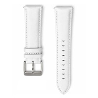 Carneo Platební řemínek, bílá kůže 22mm