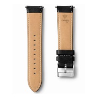 Carneo Platební řemínek, černá kůže 22mm