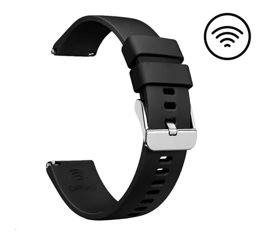 Carneo Platební řemínek, černý 20mm