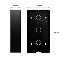 EVOLVEO DoorPhone ID-1, 2drátový videotelefon s RFID, otiskem prstu a podporou ONVIF kamer