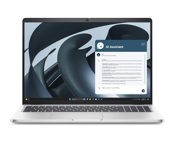 DELL NTB Pro 16 Plus PB16255/AMD Ryzen 5 PRO 230/32GB/1TB SSD/16" FHD+ /IR Cam/No AC Adapter/WLAN/Bck KB/W11P/3Y PS NBD