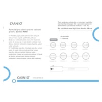 CARNEO PAY RING glossy white size 6